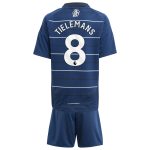 aston villa adidas third minikit 2024-25 with tielemans 8 printing Collection | Authentic Aston Villa Shirts
