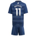 aston villa adidas third minikit 2024-25 with watkins 11 printing Collection | Authentic Aston Villa Shirts