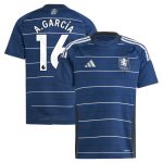 aston villa adidas third shirt 2024-25 – kids with a.garcía 16 printing Collection | Authentic Aston Villa Shirts
