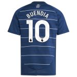 aston villa adidas third shirt 2024-25 – kids with buendia 10 printing Collection | Authentic Aston Villa Shirts