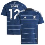 aston villa adidas third shirt 2024-25 – kids with digne 12 printing Collection | Authentic Aston Villa Shirts