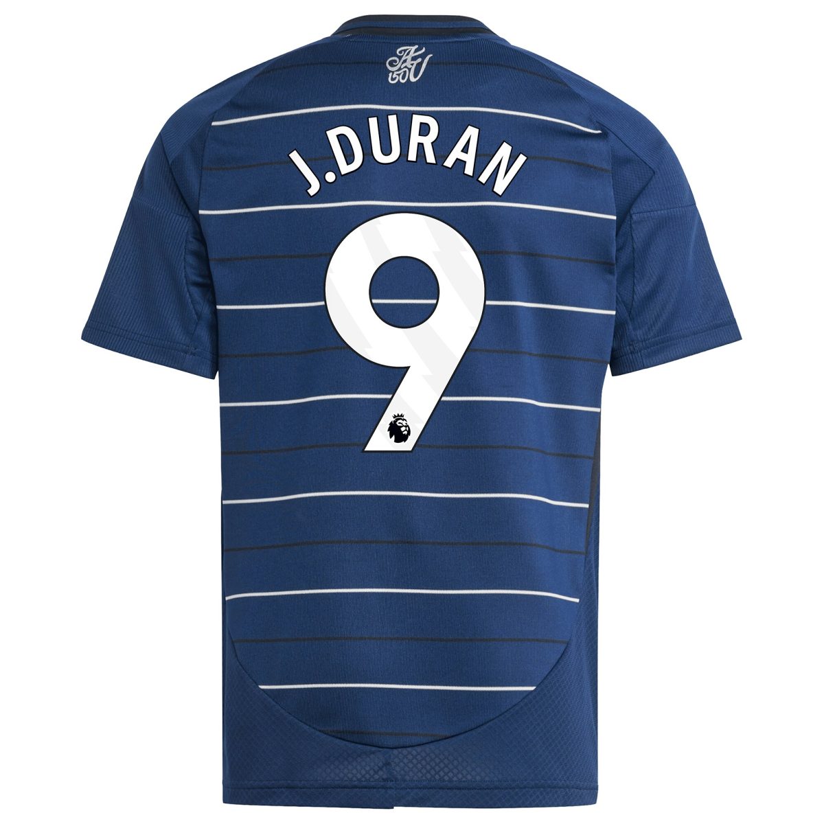 aston villa adidas third shirt 2024-25 – kids with j.duran 9 printing Collection | Authentic Aston Villa Shirts