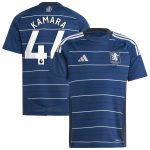 aston villa adidas third shirt 2024-25 – kids with kamara 44 printing Collection | Authentic Aston Villa Shirts