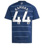 aston villa adidas third shirt 2024-25 – kids with kamara 44 printing Collection | Authentic Aston Villa Shirts