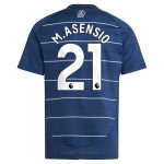 aston villa adidas third shirt 2024-25 – kids with m.asensio 21 printing Collection | Authentic Aston Villa Shirts