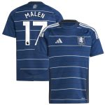 aston villa adidas third shirt 2024-25 – kids with malen 17 printing Collection | Authentic Aston Villa Shirts