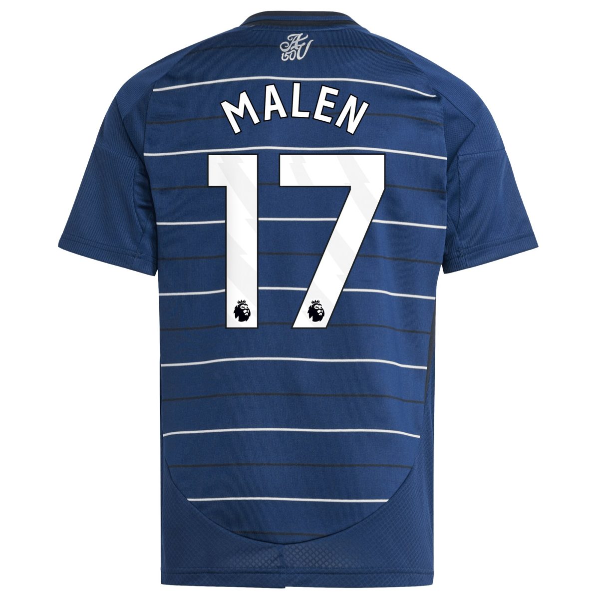 aston villa adidas third shirt 2024-25 – kids with malen 17 printing Collection | Authentic Aston Villa Shirts