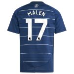 aston villa adidas third shirt 2024-25 – kids with malen 17 printing Collection | Authentic Aston Villa Shirts