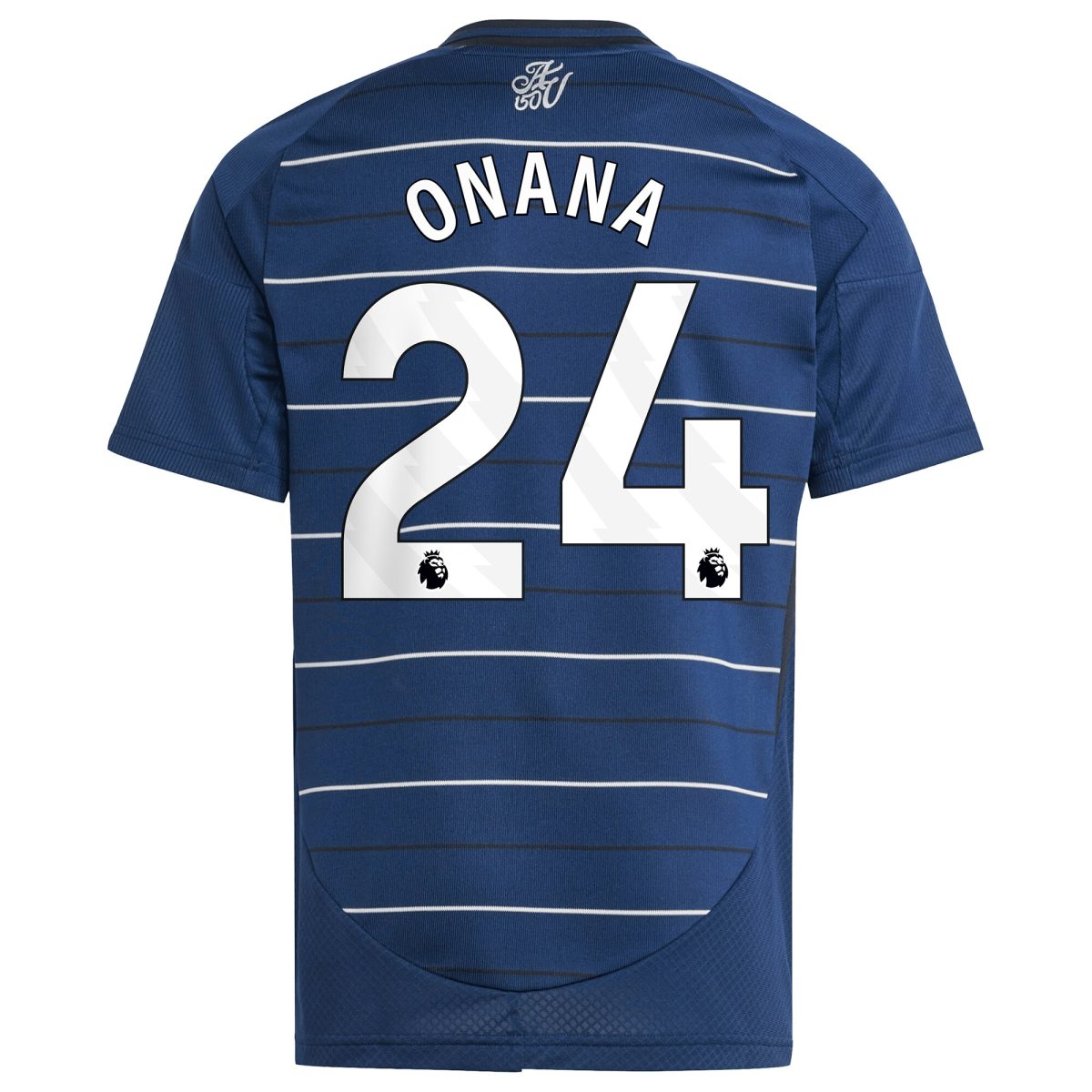 aston villa adidas third shirt 2024-25 – kids with onana 24 printing Collection | Authentic Aston Villa Shirts
