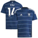 aston villa adidas third shirt 2024-25 – kids with pau 14 printing Collection | Authentic Aston Villa Shirts