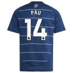 aston villa adidas third shirt 2024-25 – kids with pau 14 printing Collection | Authentic Aston Villa Shirts