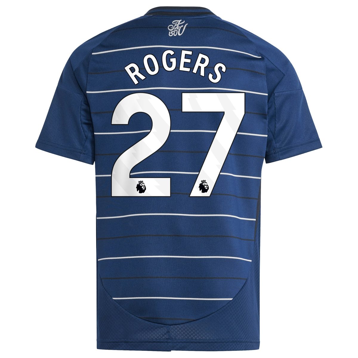 aston villa adidas third shirt 2024-25 – kids with rogers 27 printing Collection | Authentic Aston Villa Shirts