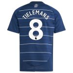aston villa adidas third shirt 2024-25 – kids with tielemans 8 printing Collection | Authentic Aston Villa Shirts
