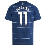 aston villa adidas third shirt 2024-25 – kids with watkins 11 printing Collection | Authentic Aston Villa Shirts