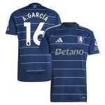 aston villa adidas third shirt 2024-25 with a.garcía 16 printing Collection | Authentic Aston Villa Shirts