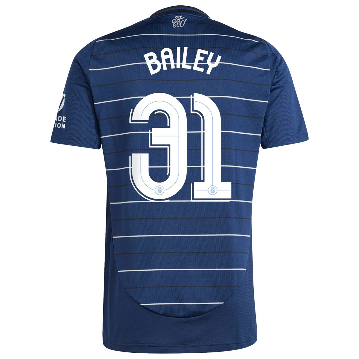 aston villa adidas third shirt 2024-25 with bailey 31 cup printing Collection | Authentic Aston Villa Shirts