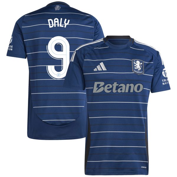 aston villa adidas third shirt 2024-25 with daly 9 cup printing Collection | Authentic Aston Villa Shirts