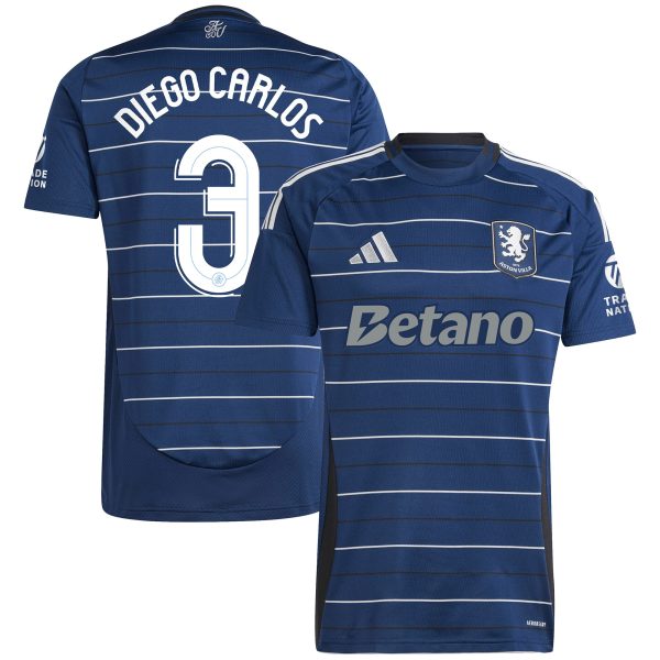 aston villa adidas third shirt 2024-25 with diego carlos 3 cup printing Collection | Authentic Aston Villa Shirts