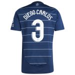 aston villa adidas third shirt 2024-25 with diego carlos 3 cup printing Collection | Authentic Aston Villa Shirts