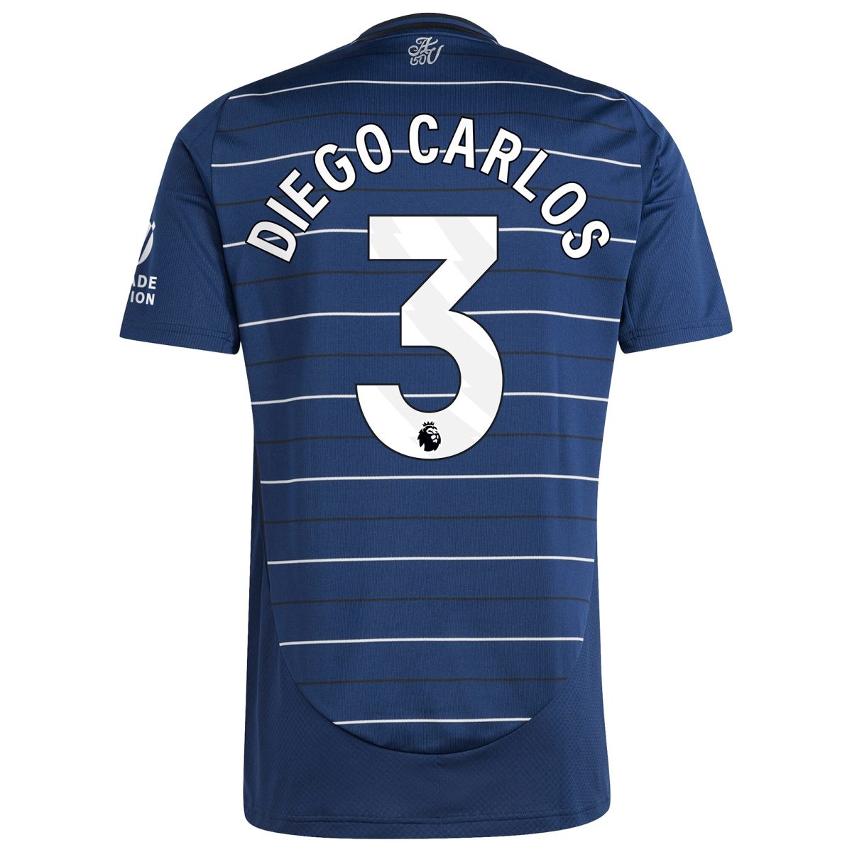 aston villa adidas third shirt 2024-25 with diego carlos 3 printing Collection | Authentic Aston Villa Shirts