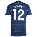aston villa adidas third shirt 2024-25 with digne 12 printing Collection | Authentic Aston Villa Shirts