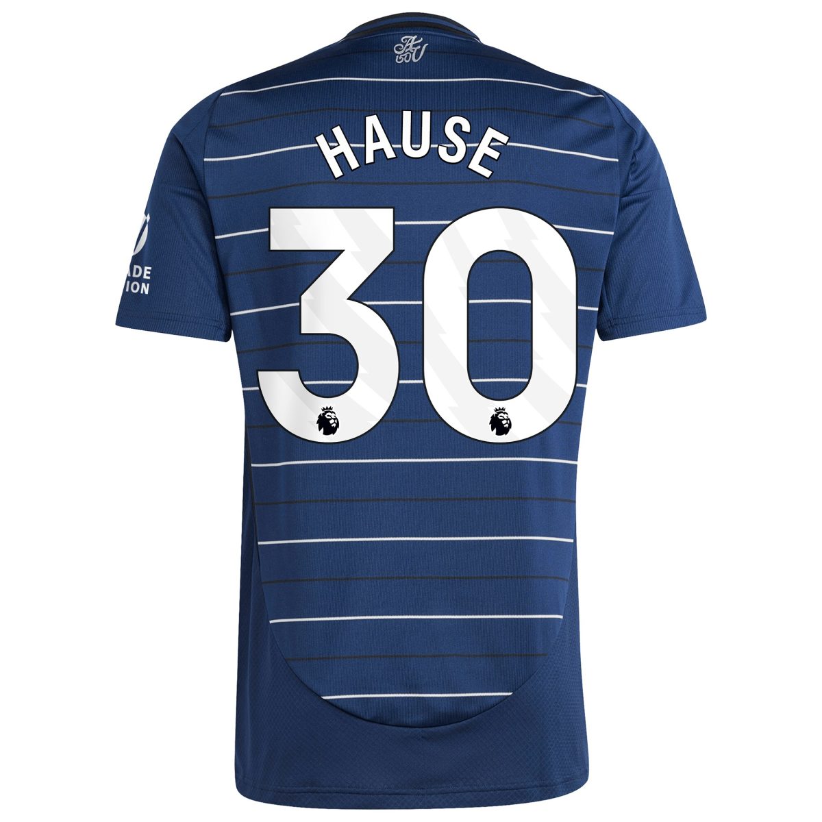 aston villa adidas third shirt 2024-25 with hause 30 printing Collection | Authentic Aston Villa Shirts