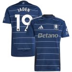 aston villa adidas third shirt 2024-25 with jaden 19 printing Collection | Authentic Aston Villa Shirts