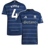 aston villa adidas third shirt 2024-25 with konsa 4 printing Collection | Authentic Aston Villa Shirts