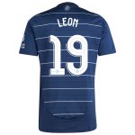 aston villa adidas third shirt 2024-25 with leon 19 cup printing Collection | Authentic Aston Villa Shirts