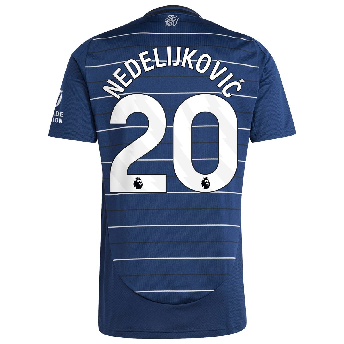 aston villa adidas third shirt 2024-25 with nedeljković 20 printing Collection | Authentic Aston Villa Shirts