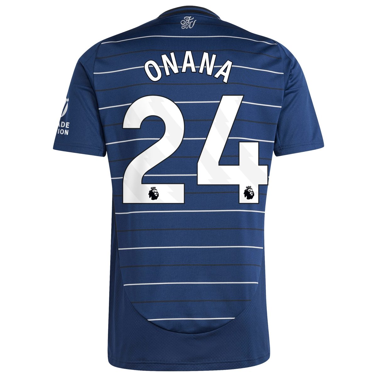 aston villa adidas third shirt 2024-25 with onana 24 printing Collection | Authentic Aston Villa Shirts
