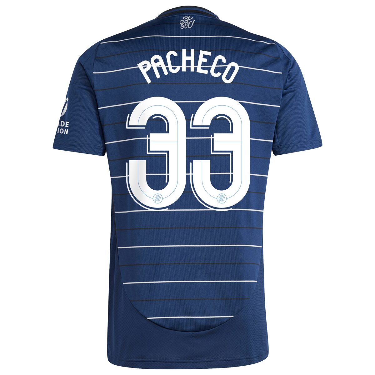 aston villa adidas third shirt 2024-25 with pacheco 33 cup printing Collection | Authentic Aston Villa Shirts