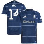 aston villa adidas third shirt 2024-25 with pau 14 cup printing Collection | Authentic Aston Villa Shirts