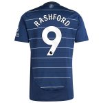 aston villa adidas third shirt 2024-25 with rashford 9 printing Collection | Authentic Aston Villa Shirts