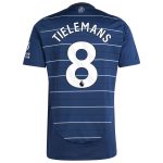 aston villa adidas third shirt 2024-25 with tielemans 8 printing Collection | Authentic Aston Villa Shirts