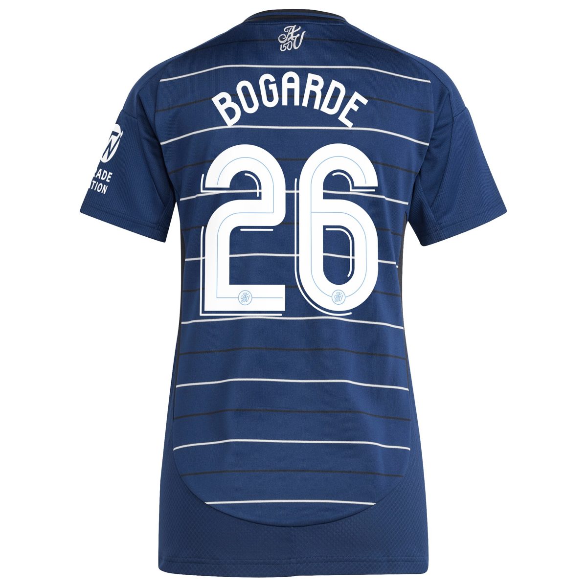 aston villa adidas third shirt 2024-25 – womens with bogarde 26 cup printing Collection | Authentic Aston Villa Shirts
