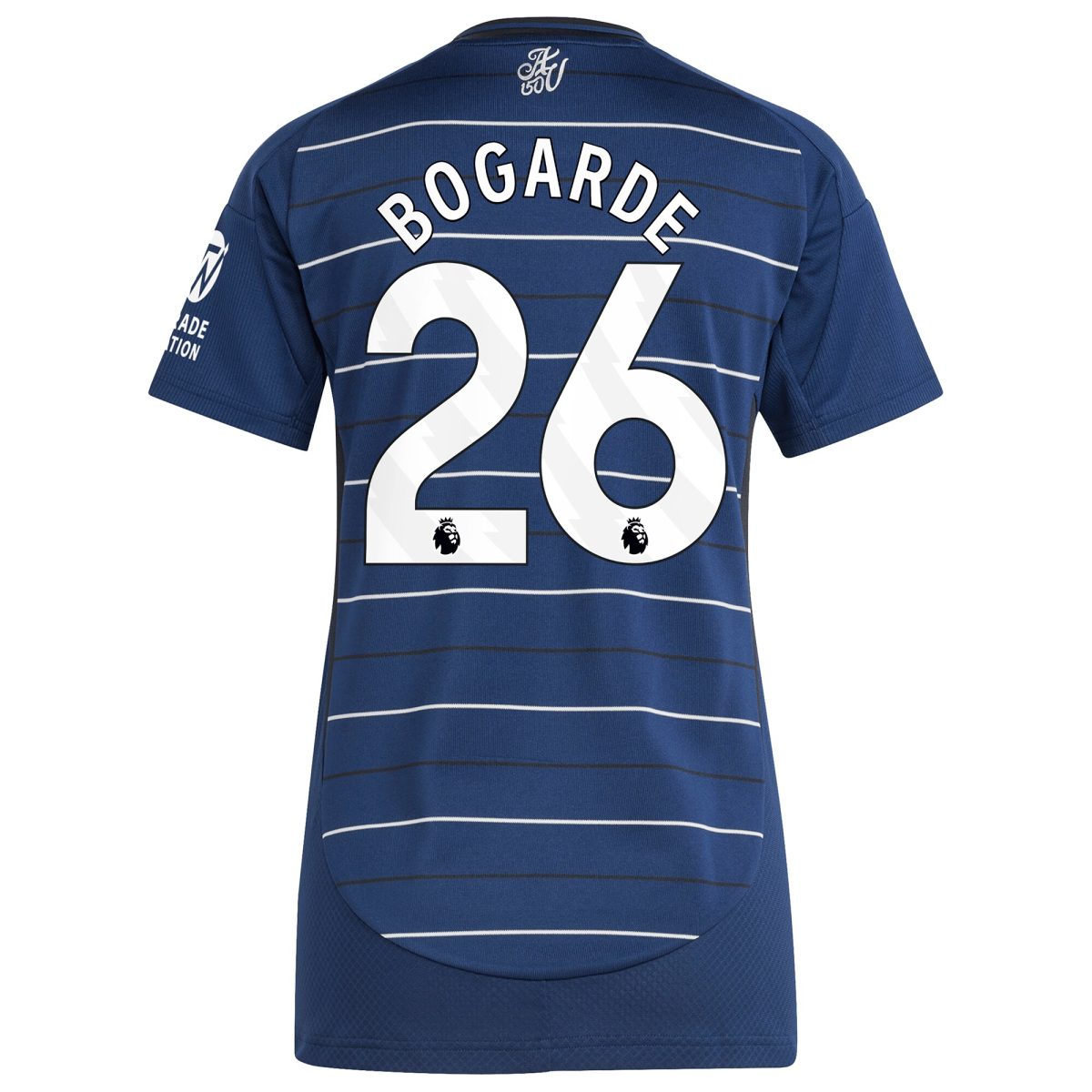 aston villa adidas third shirt 2024-25 – womens with bogarde 26 printing Collection | Authentic Aston Villa Shirts