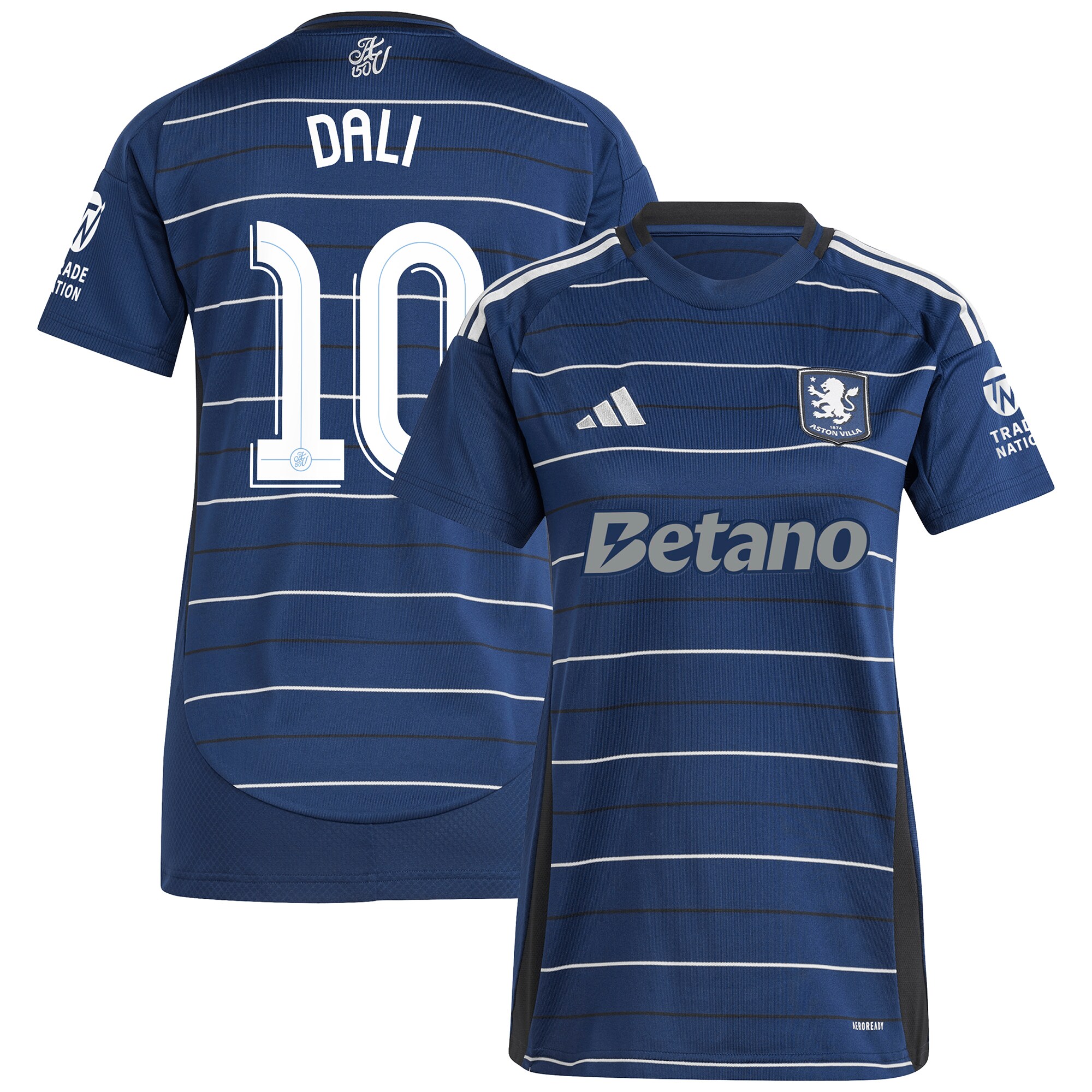 aston villa adidas third shirt 2024-25 – womens with dali 10 cup printing Collection | Authentic Aston Villa Shirts