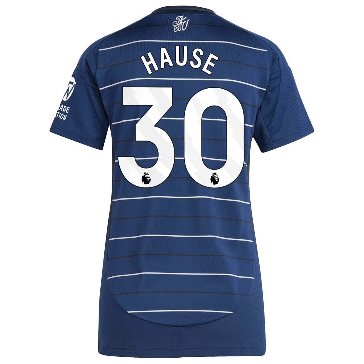 aston villa adidas third shirt 2024-25 – womens with hause 30 printing Collection | Authentic Aston Villa Shirts