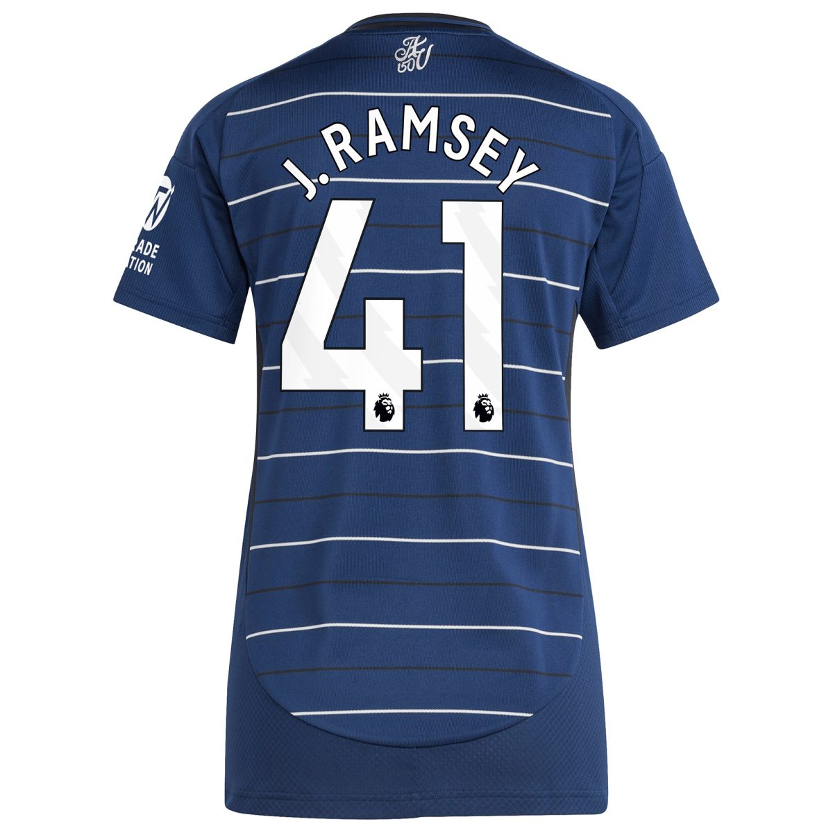 aston villa adidas third shirt 2024-25 – womens with j. ramsey 41 printing Collection | Authentic Aston Villa Shirts