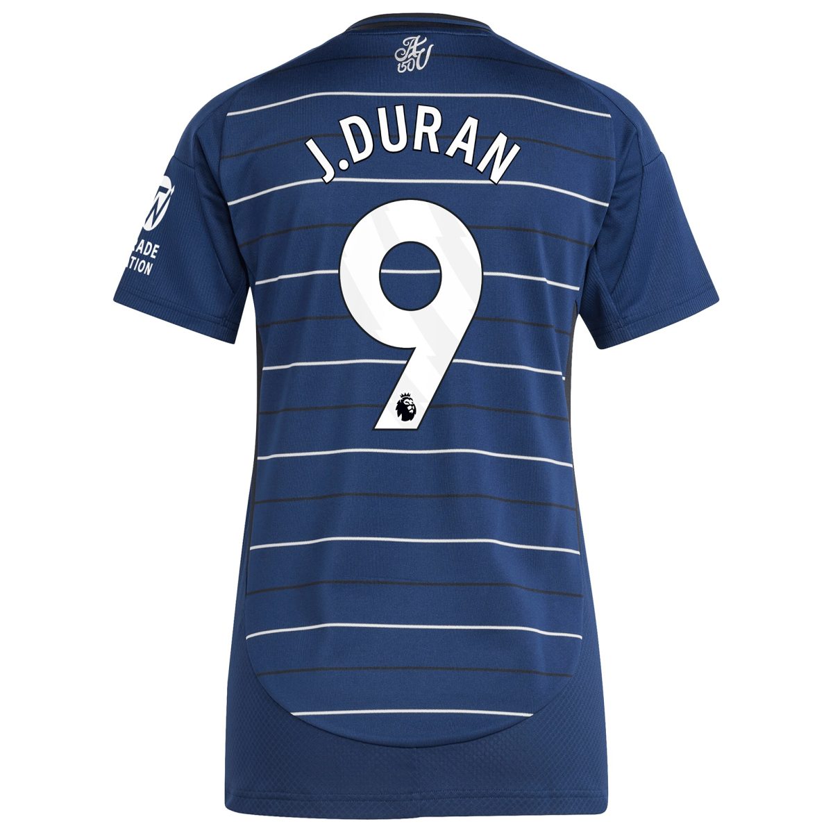 aston villa adidas third shirt 2024-25 – womens with j.duran 9 printing Collection | Authentic Aston Villa Shirts