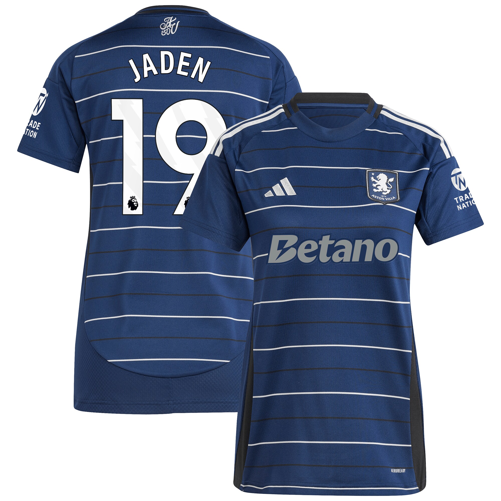 aston villa adidas third shirt 2024-25 – womens with jaden 19 printing Collection | Authentic Aston Villa Shirts
