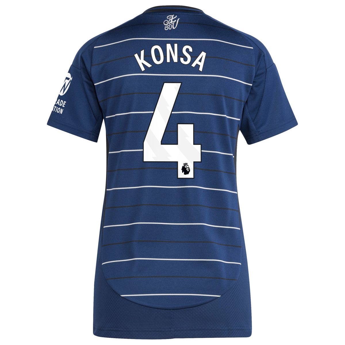 aston villa adidas third shirt 2024-25 – womens with konsa 4 printing Collection | Authentic Aston Villa Shirts