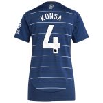 aston villa adidas third shirt 2024-25 – womens with konsa 4 printing Collection | Authentic Aston Villa Shirts