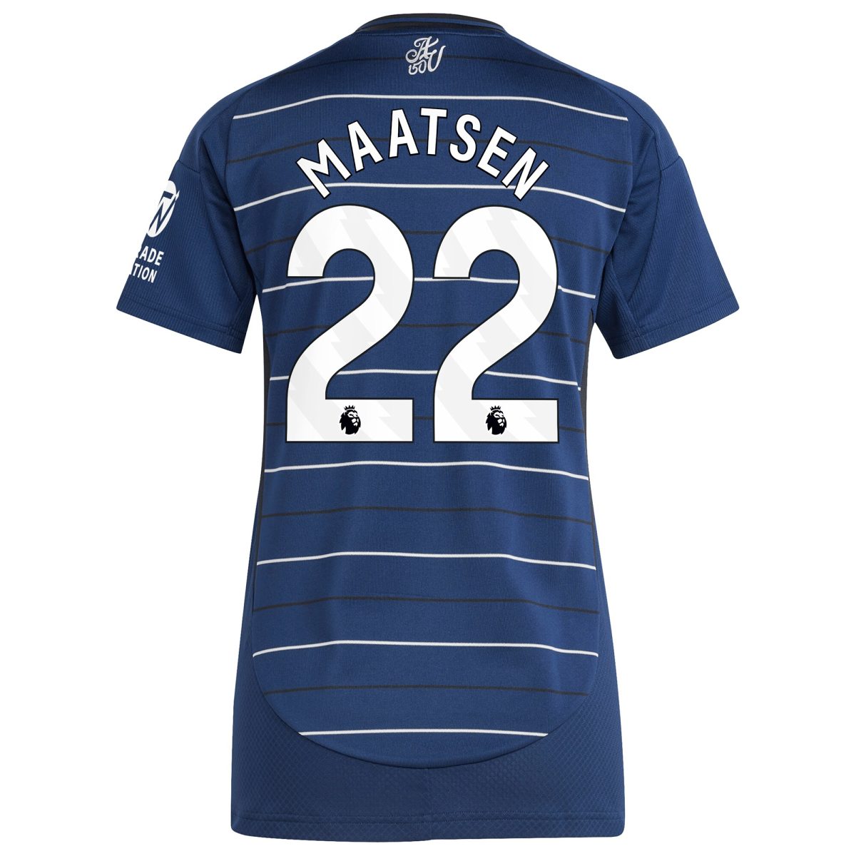 aston villa adidas third shirt 2024-25 – womens with maatsen 22 printing Collection | Authentic Aston Villa Shirts