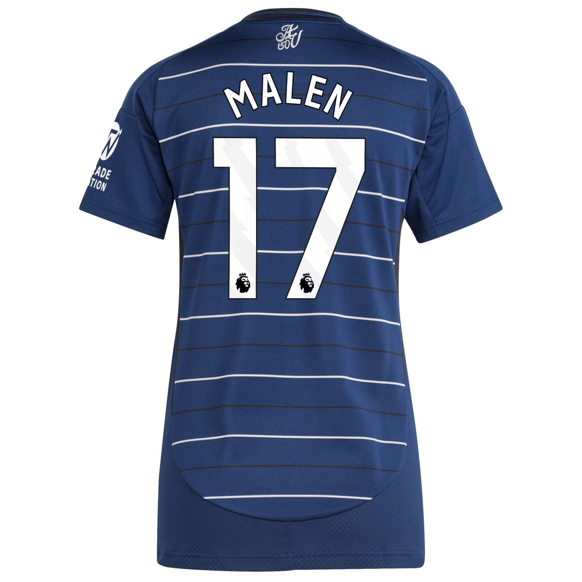aston villa adidas third shirt 2024-25 – womens with malen 17 printing Collection | Authentic Aston Villa Shirts