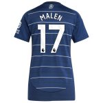 aston villa adidas third shirt 2024-25 – womens with malen 17 printing Collection | Authentic Aston Villa Shirts