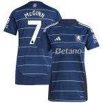 aston villa adidas third shirt 2024-25 – womens with mcginn 7 printing Collection | Authentic Aston Villa Shirts