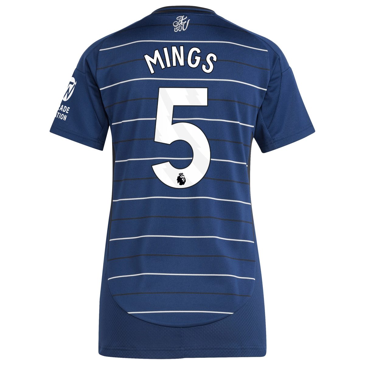 aston villa adidas third shirt 2024-25 – womens with mings 5 printing Collection | Authentic Aston Villa Shirts