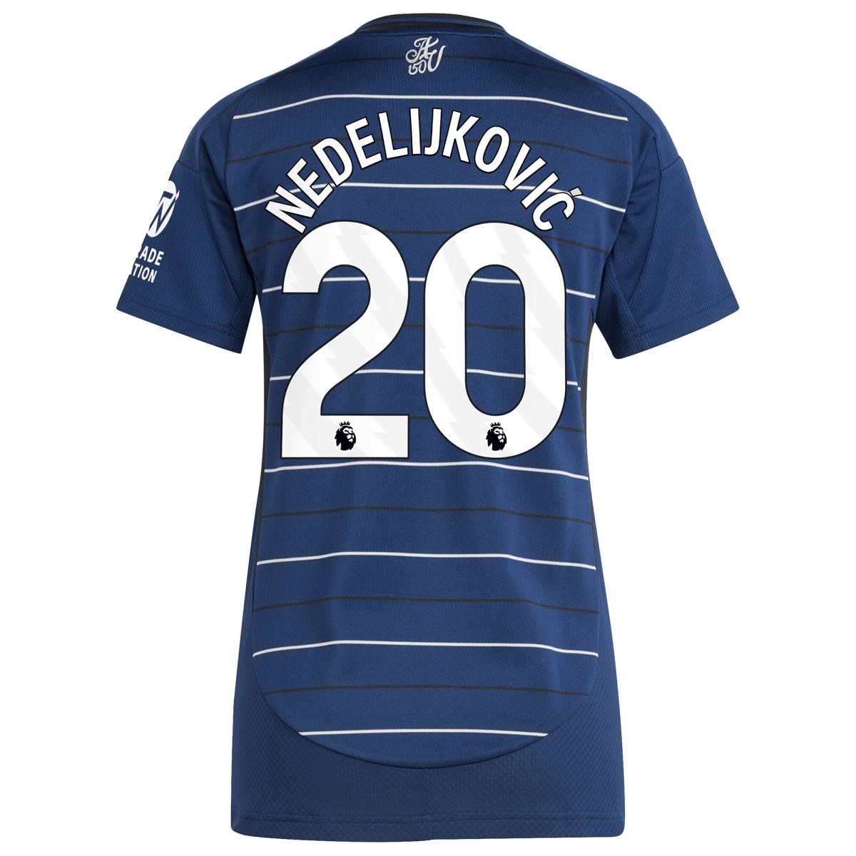 aston villa adidas third shirt 2024-25 – womens with nedeljković 20 printing Collection | Authentic Aston Villa Shirts